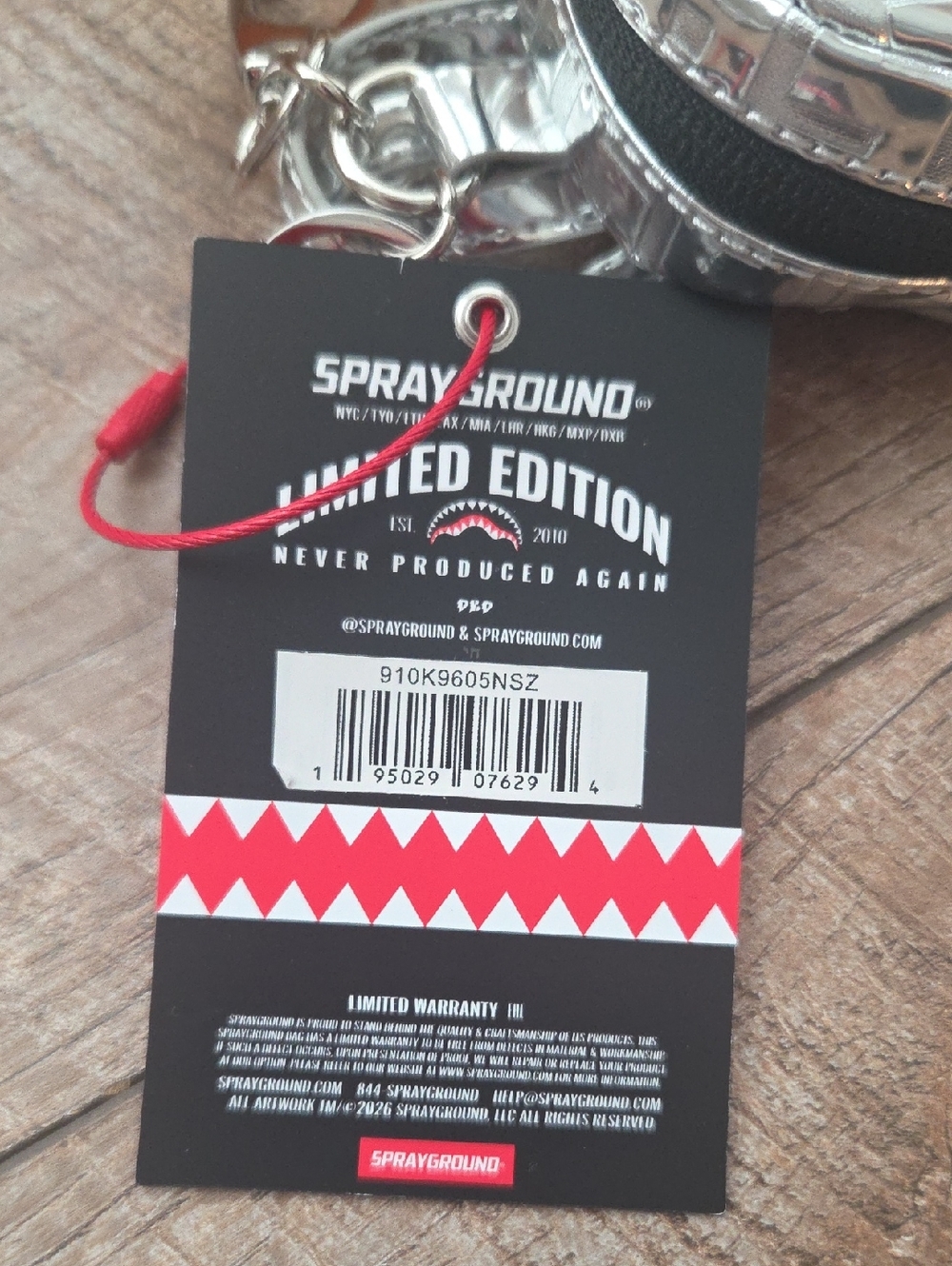 SPRAYGROUND SPACE CASE BACKPACK KEYCHAIN - Picture 3 of 9